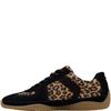 CLARKS WOMENS LACE TRAINER - LEOPARD ANIMAL PRINT